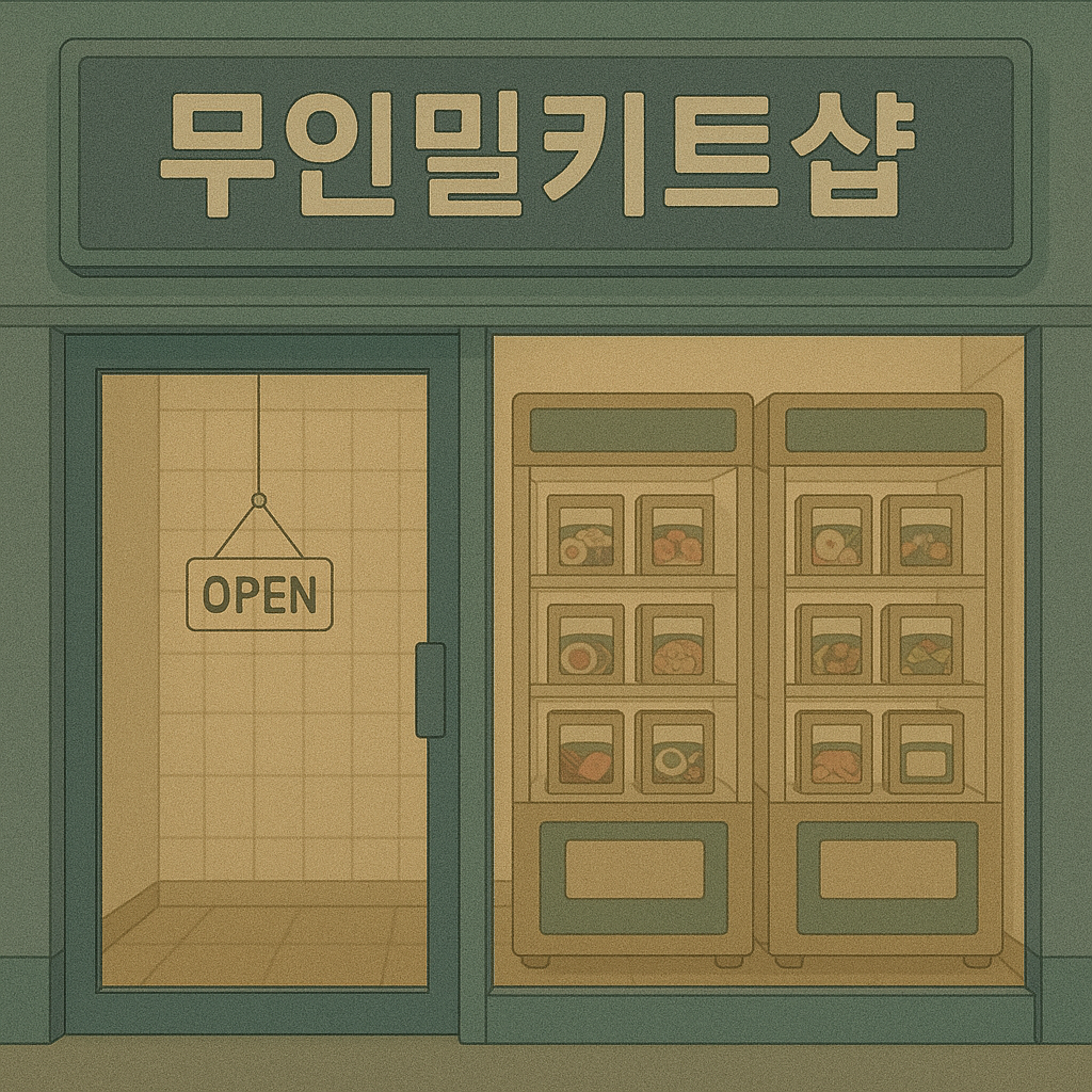 무인밀키트샵