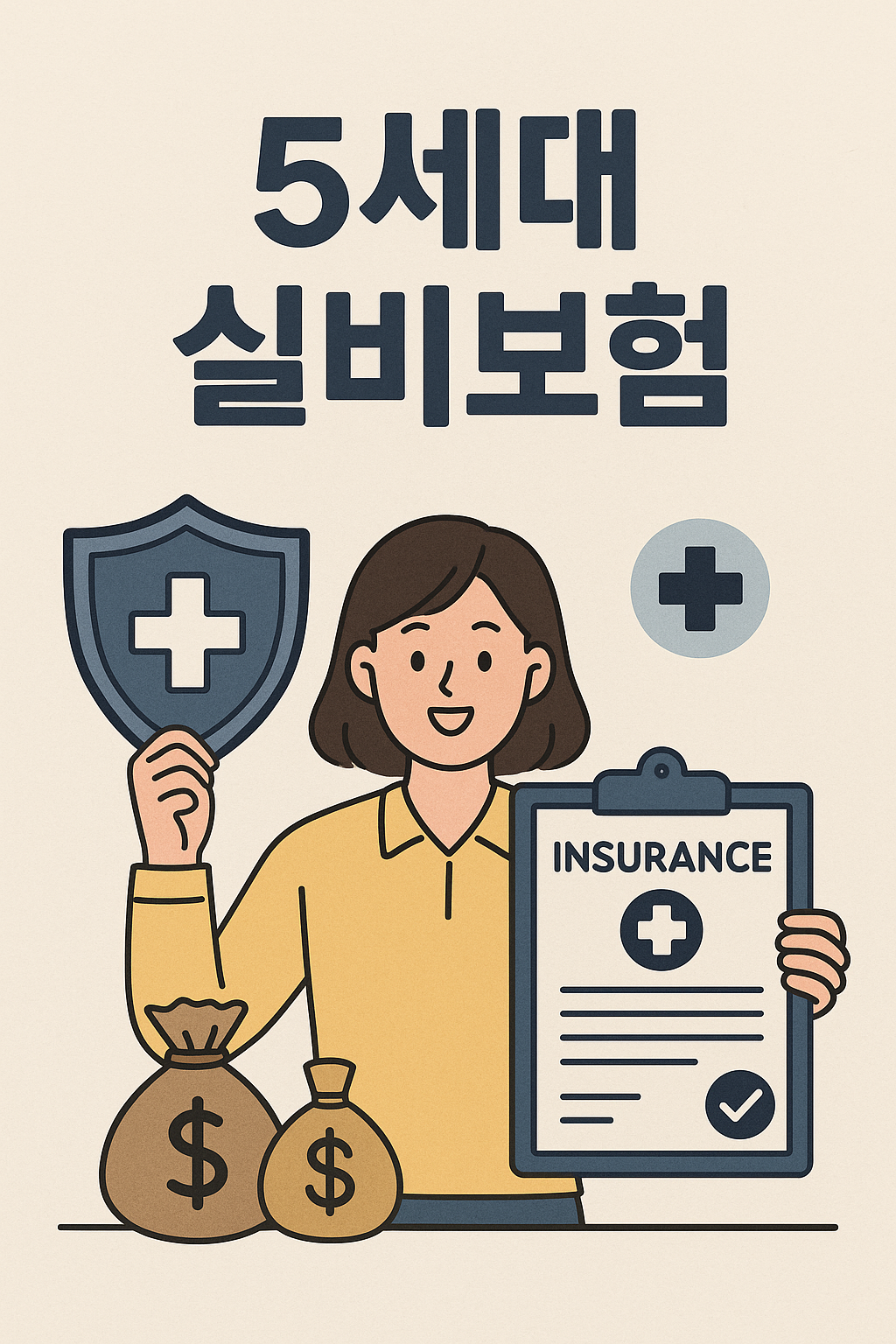 5세대 실비보험 안내 포스터