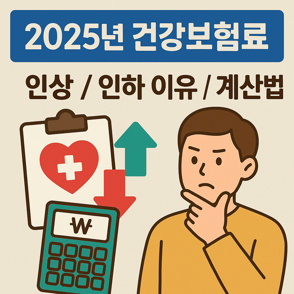 2025 건강보험료 계산법