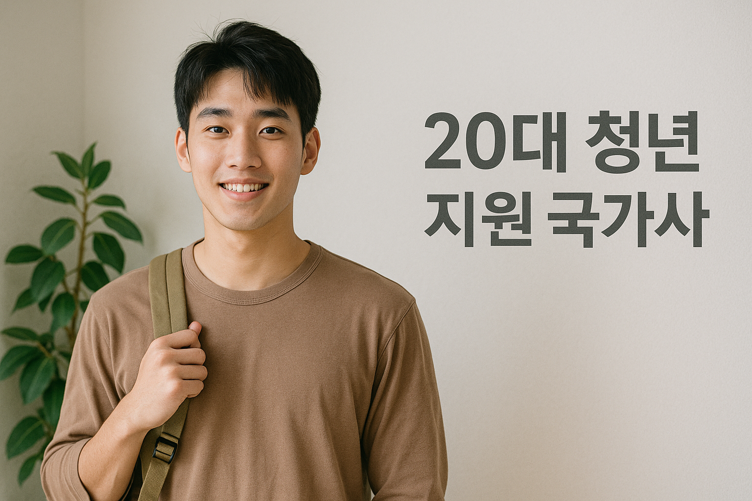 20대 청년 지원 국가사업