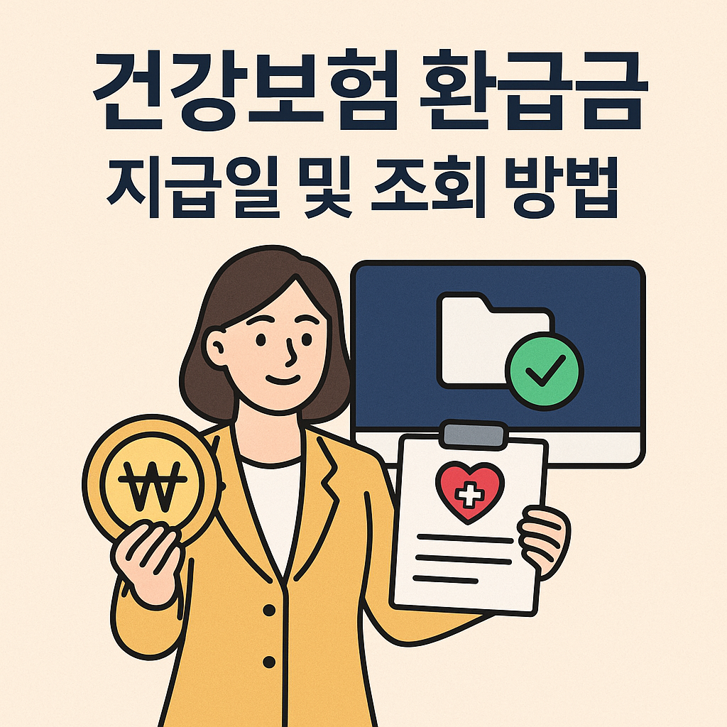 건강보험 환급 안내 상세보기