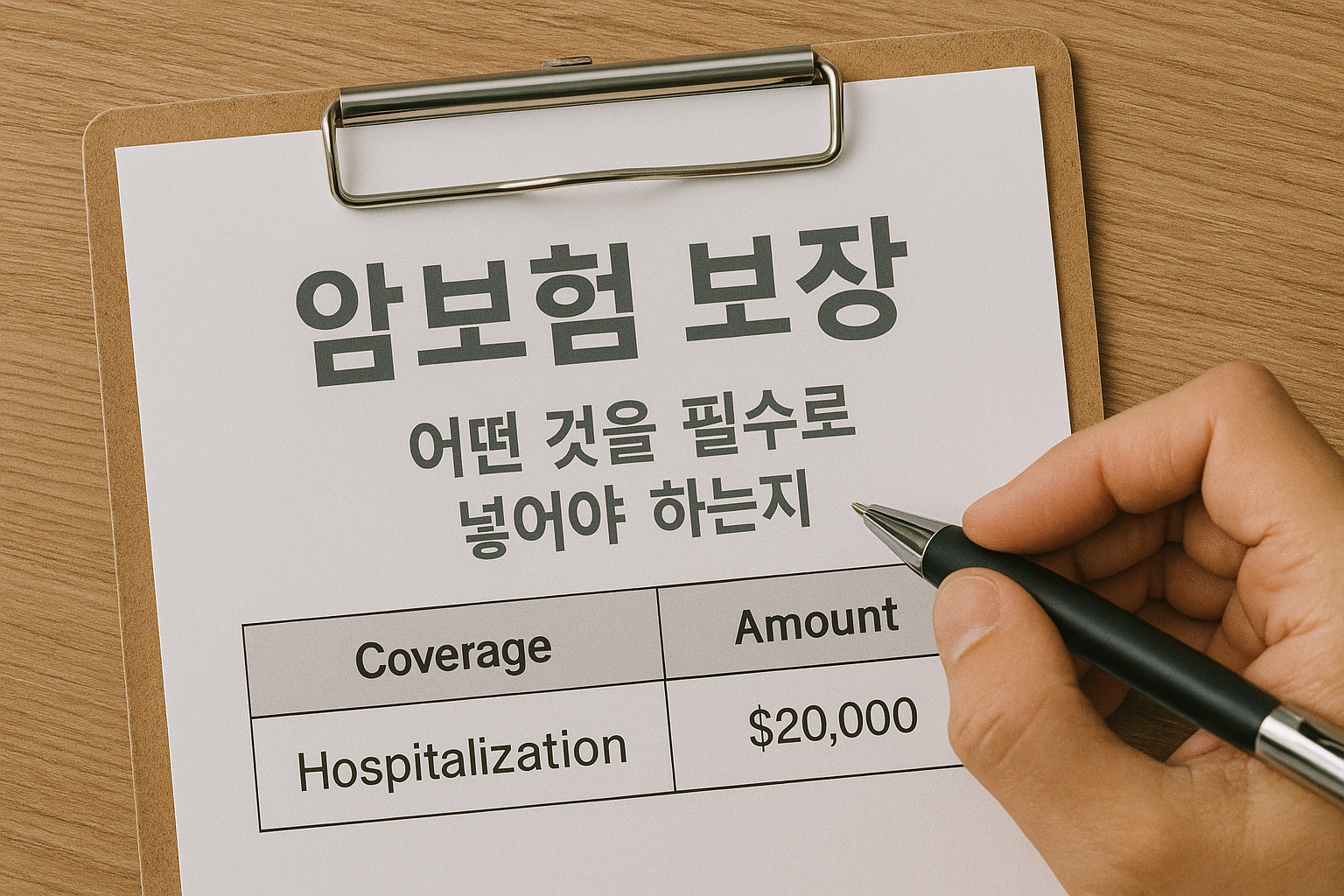 암보험