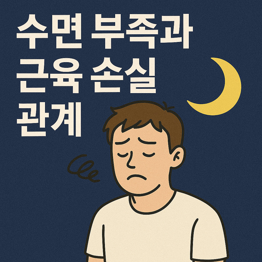 수면 부족과 근육 손실 관계