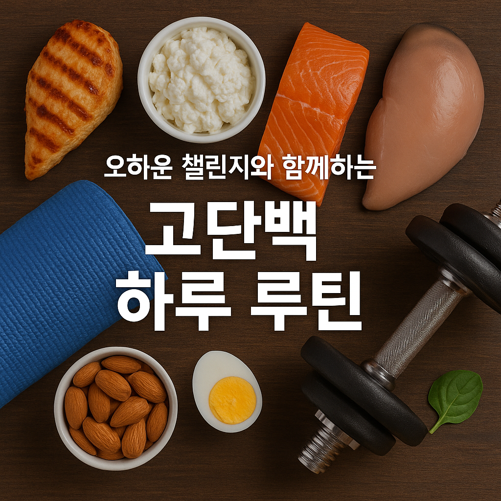고단백 하루 루틴