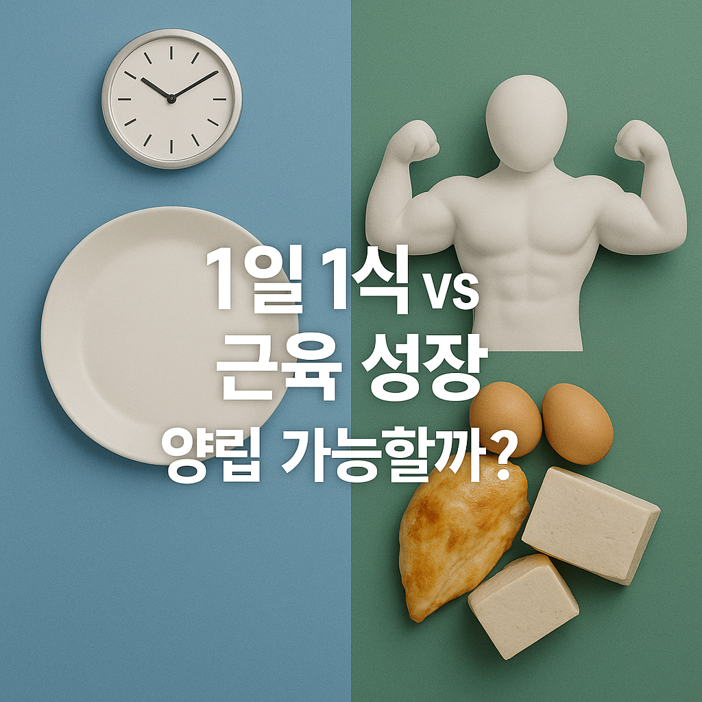 1일 1식으로 근육 키우기, 정말 가능할까? 체력관리의 새로운 패러다임