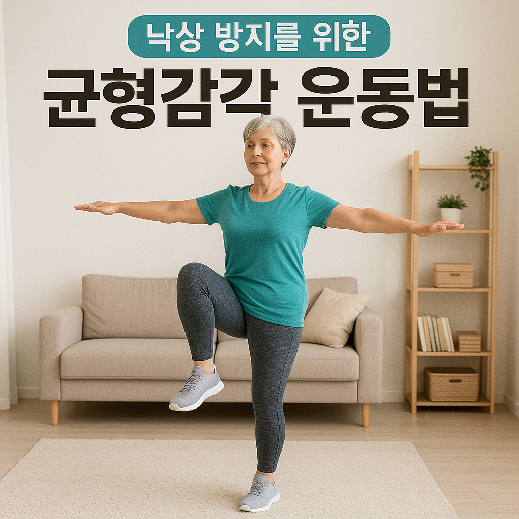 낙상 방지를 위한 균형감각 운동법 7가지