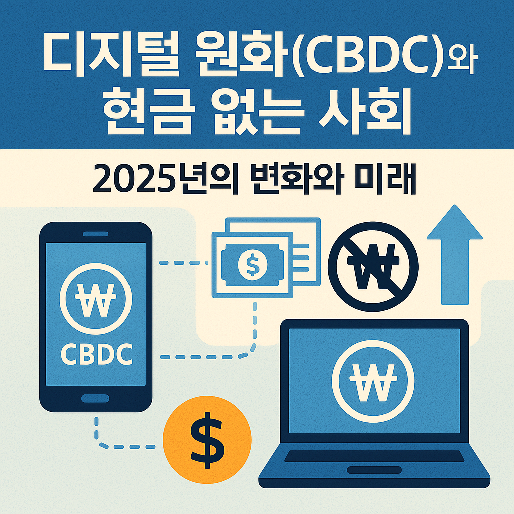 디지털 원화와 현금 없는 사회