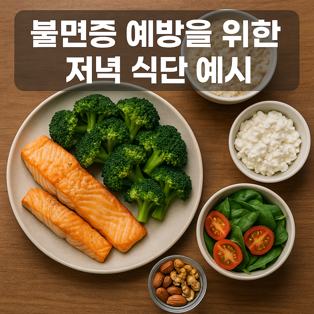 불면증 예방 저녁 식단 7가지로 숙면 체질 만들기