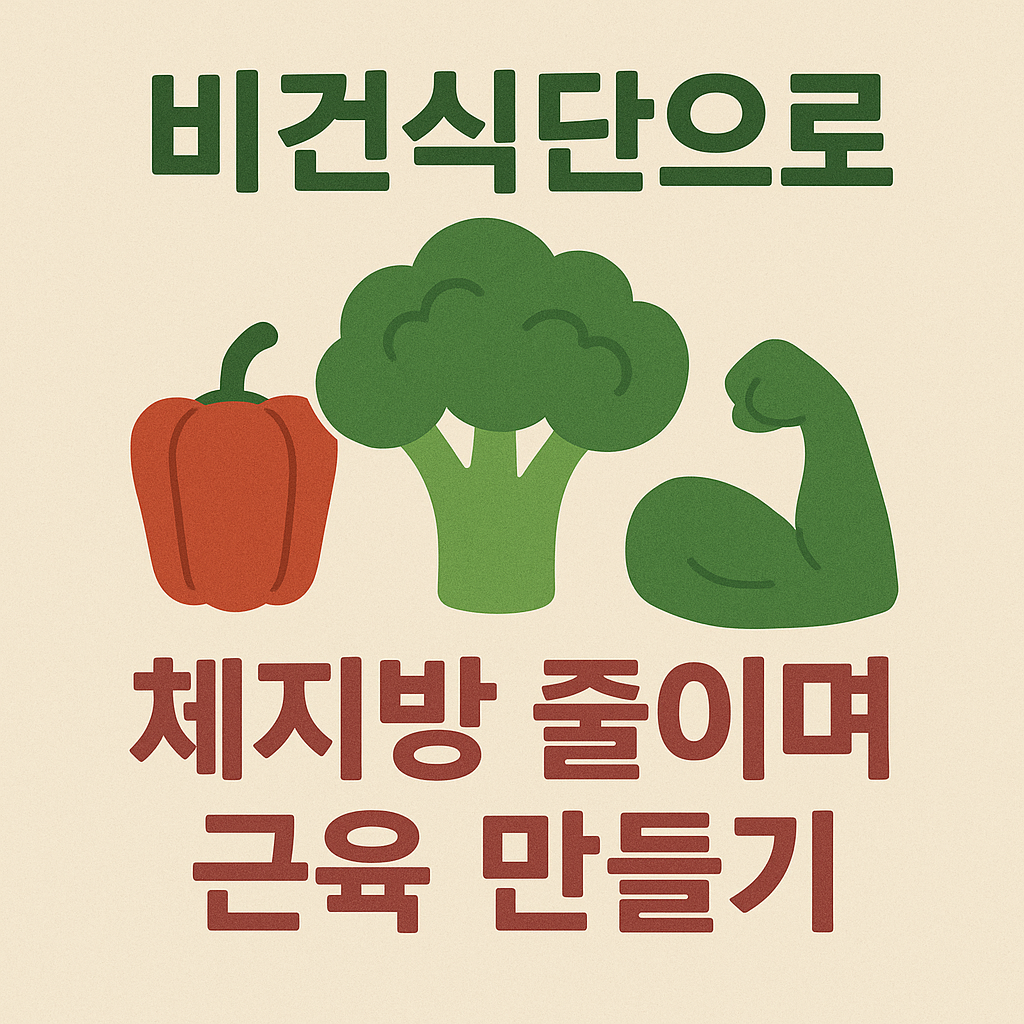 비건식단과 근육 만들기