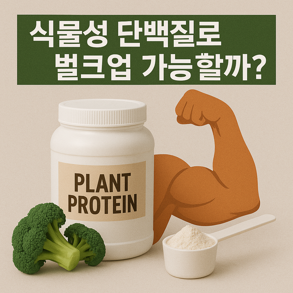 식물성 단백질과 근육 성장