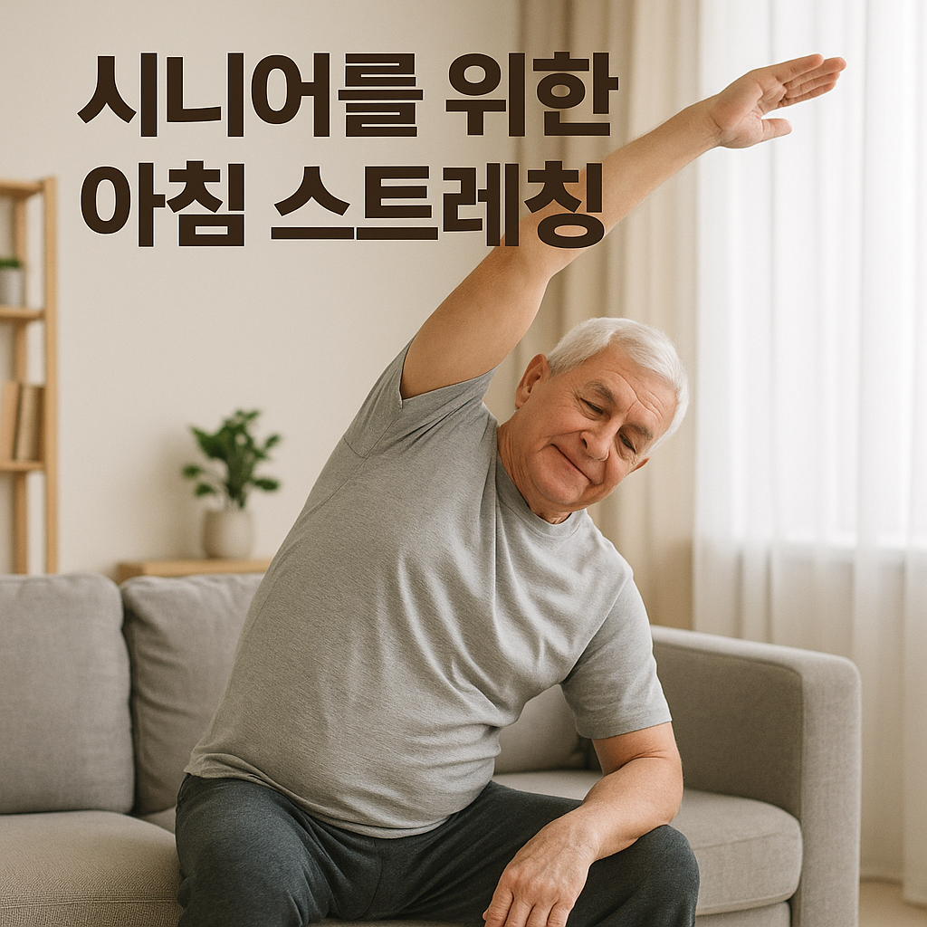 시니어 아침 스트레칭 5가지, 관절을 깨우는 하루 10분 루틴